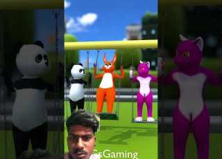 GTA 5 Panda And Rabbit Play Ground Challenge
