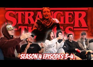 Our Friends Watch STRANGER THINGS Season 4 Episodes 3 4 FIRST TIME REACTION