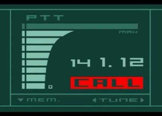  Metal Gear Solid Codec Incoming Call