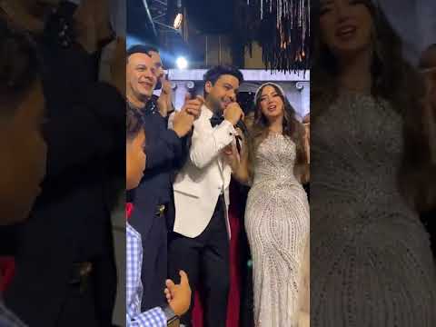 شاهد حفل زفاف المطرب أحمد جمال وفرح الموجي