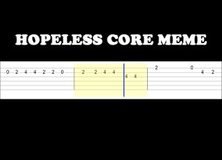  Hopeless Core Meme Dramamine Easy Guitar Tabs Tutorial Flawed Mangoes