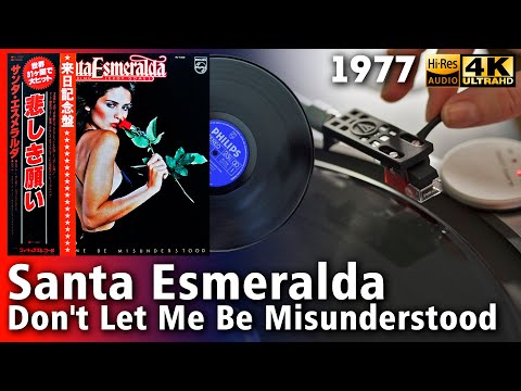 Santa Esmeralda Don T Let Me Be Misunderstood Full Long Version 1977 Vinyl Record 4K 24 96