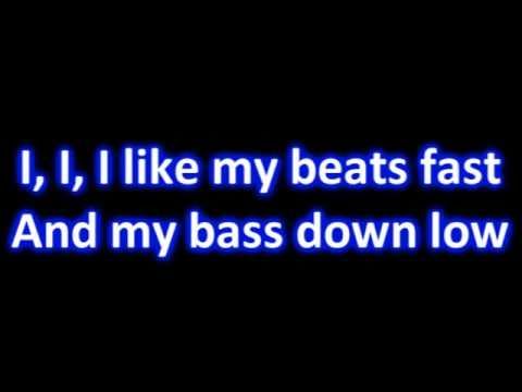 Dev Ft The Cataracs Bass Down Low Lyrics On Screen