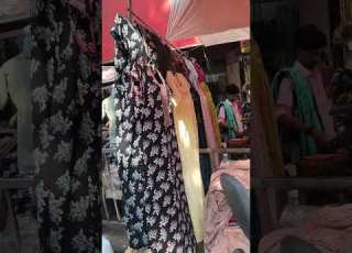 Dadar West Market Mumbai Ll Cotton Maxi 200 Only Ll Best Street Shopping Ll Mumbai Market Ll