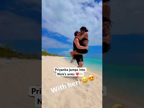 Priyanka Chopra JUMPS Into Nick Jonas Arms Shares A ROMANTIC Moment Priyankachopra Shorts