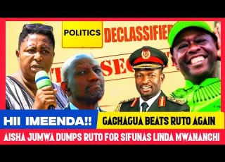  HII IMEENDA Big Win For Gachagua Sifuna As Aisha Jumwa Dumps UDA And Joins DCP Linda Mwananchi