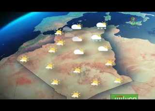 أحوال الطقس في الجزائر ليوم السبت 4 أفريل 2026