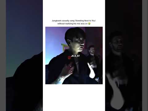 Jungkook Casually Sang Standing Next To You Without Realizing His Mic Was On Jk Jungkook