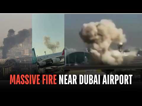 Dubai Attacked Again Fuel Tank Hit Near Dubai Airport After Suspected Drone Attack