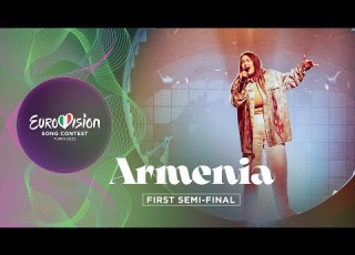 Rosa Linn Snap LIVE Armenia First Semi Final Eurovision 2022