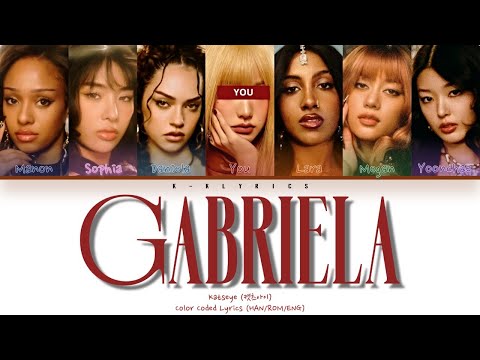 KATSEYE 캣츠아이 GABRIELA You As Member 7 Members Karaoke