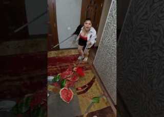  ESCAPING ANGRY MOM WE BROKE THE WATERMELON AND RUN AWAY Funny ParkourPOV Chase Funny Viral