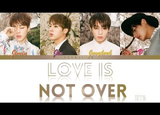  BTS 방탄소년단 Outro Love Is Not Over Color Coded Han Rom Eng