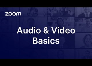  Zoom Audio And Video Basics