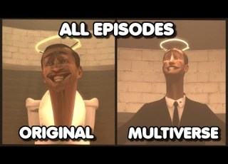 Skibidi Toilet Original Vs Multiverse All Episodes 1 8