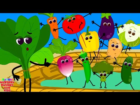 Ten Little Vegetables Learn Vegetables With Nursery Rhyme And Kids Song