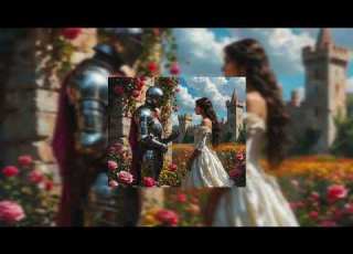 Love Story X Golden Brown Clam Version Knight And Princess Story Music