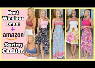  Springs Haul Try On Best Wireless Bras Amazon Spring Fashion Cute Affordable