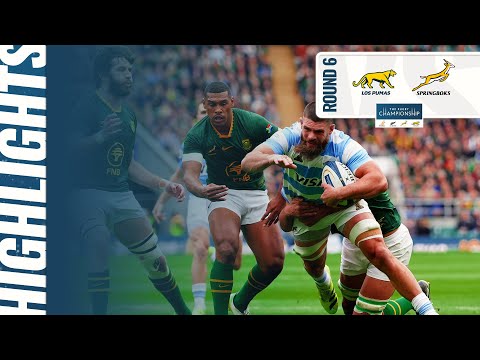 ARGENTINA V SOUTH AFRICA The Rugby Championship 2025 Round 6