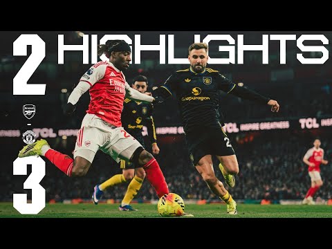 HIGHLIGHTS Arsenal 2 3 Manchester United Premier League HIGHLIGHTS Arsenal 2 3 Manchester United Premier League