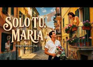 Solo Tu Maria Vintage Italian Love Song Romantic 1960s Mediterranean Ballad