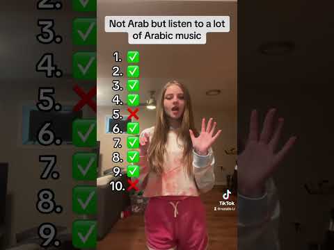 How Many Do You Know Tiktok Arab Songs