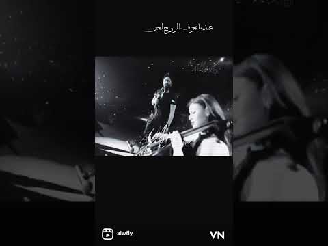 لحن حزين عندما تعزف لروح لحن حزنها حفل تامر حسني