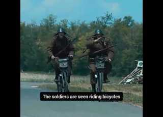 The Remarkable Story Of Soldiers On Bicycle In April 9th Movie And History Shorts Short