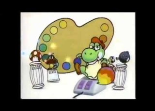  CM マリオペイント Mario Paint Super Famicom SNES