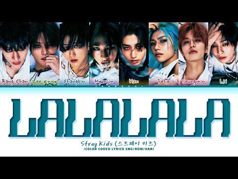 Stray Kids 락 樂 LALALALA Lyrics Color Coded Lyrics