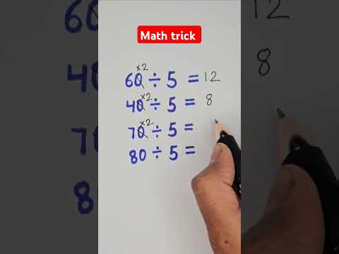 When You Divide A Number By 5 Division Trick Maths Mathstrick Shorts When You Divide A Number By 5 Division Trick Maths Mathstrick Shorts