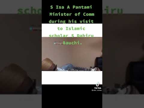 Ziyarar Sheik Isah Ali Fantami Wajen Sheik Dahiru Usman Bauchi