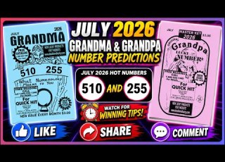  Must Watch Grandma Grandpa Number Predictions July 2026 See Your Winning Number