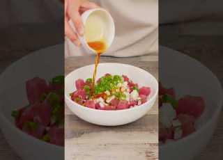 Quick Spicy Poke Bowl Recipe Pokebowl Ahituna Hawaii