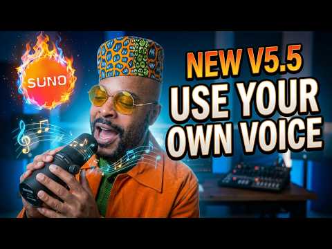 SUNO Ai V5 5 UPDATE Use YOUR Voice To Make AI Music