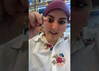  حلقان مدلعة عيار ١٨ فوري بفرع الرحاب السوق الشرقي الجديد جنب بيم ماركت وللاستفسار 01070705931