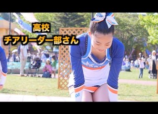 高校チアリーダー部さんのダンスステージ にゃるこ