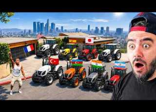  FRANKLIN ÜLKELERIN SPOR TRAKTÖRLERINI TOPLADI GTA 5 MODS