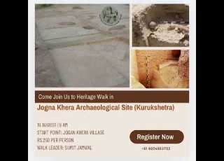 Jognakhera Heritage Walk On 16 August 2025 Jognakhera Archaeological Field Trip