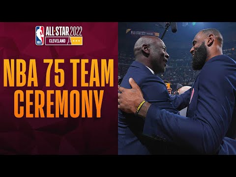 The FULL NBA 75 Team Ceremony At NBA All Star