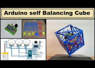 Arduino 3D Printed Self Balancing Cube