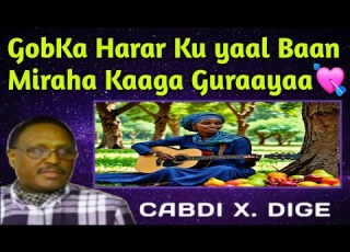 Cabdi Xasan Dige Gobka Harar Ku Yaal Baan Miraha Kaaga Guraya Cabdi Xasan Dige Heesta Iimaan