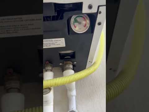 طريقة تفريغ او تنزيل ضغط البار الزائد من الكومبي الشودير Doğalgaz Baymak Buderus