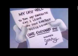 Tom And Jerry One Custard Pie
