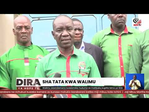 Walimu Waandamana Kulalamikia Huduma Za Matibabu Kupitia Bima Ya SHA