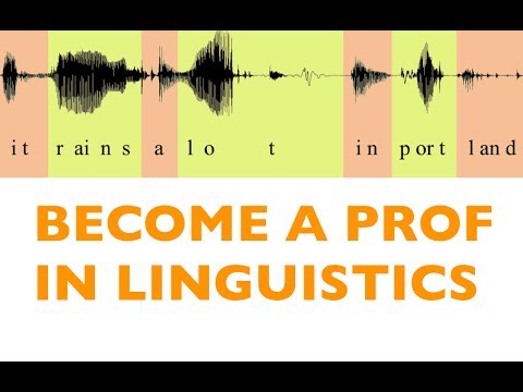 How To Become A Professor In LINGUISTICS