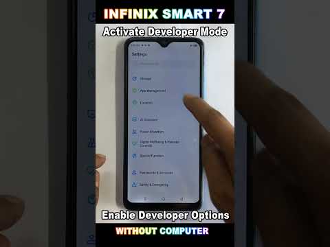 HOW TO ENABLE DEVELOPER MODE ON INFINIX SMART 7 OEM UNLOCK USB DEBUGGING DEVELOPER MODE 2025