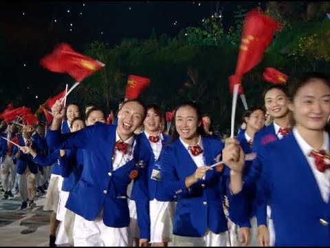 Asian Games Opens With China Sending 845 Athletes Including 19 Olympic Champions