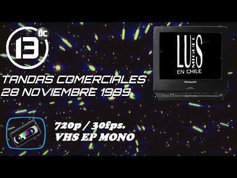 Tandas Comerciales Canal 13 28 Noviembre 1999
