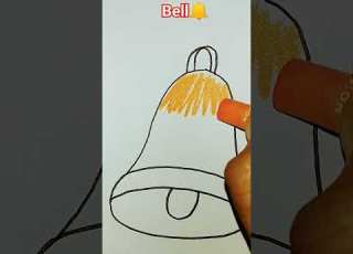  Bell Drawing And Color For Kids Youtube Shorts Viral Video